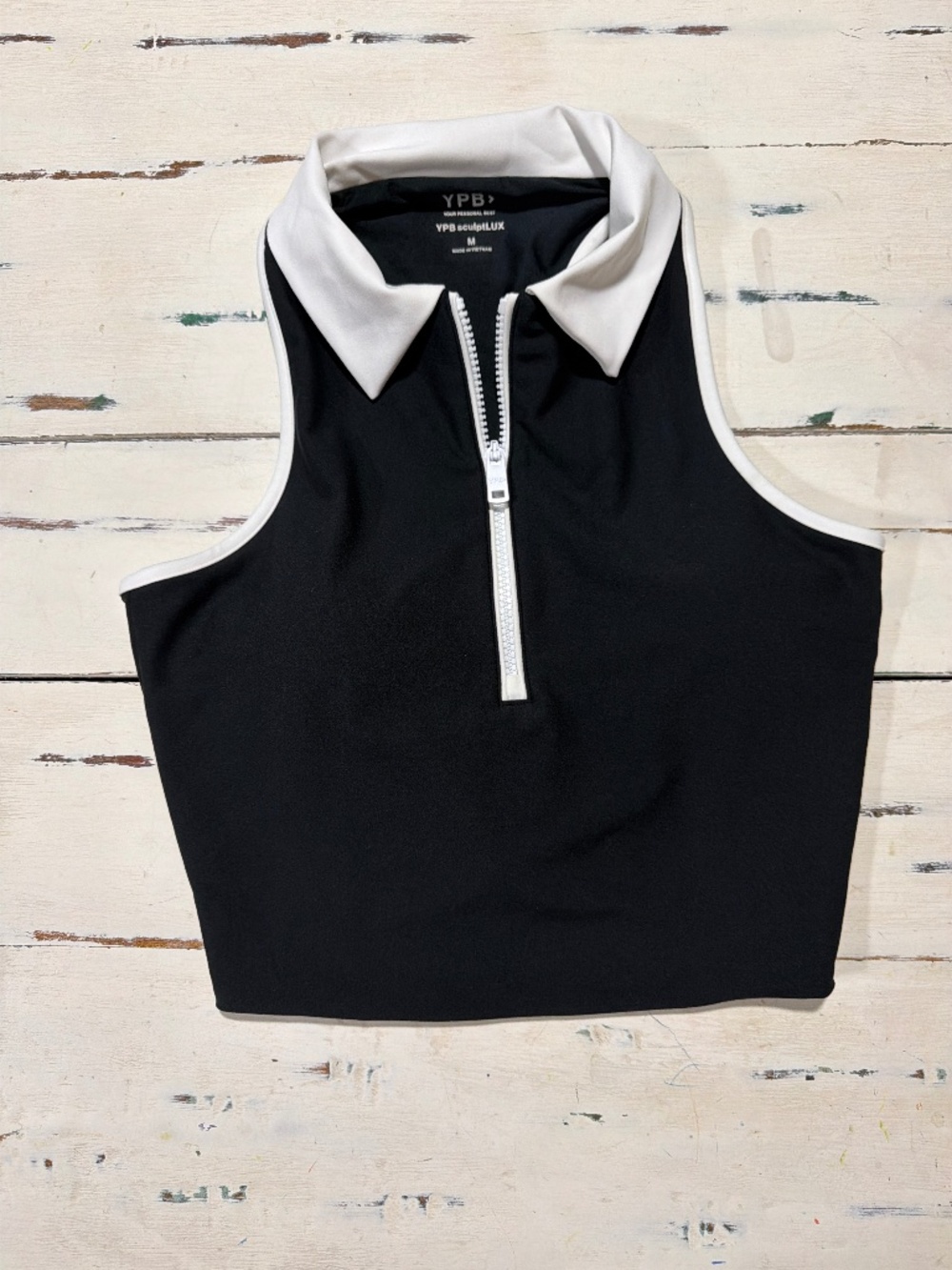 Abercrombie & Fitch YPB SculptLux polo tank top size M